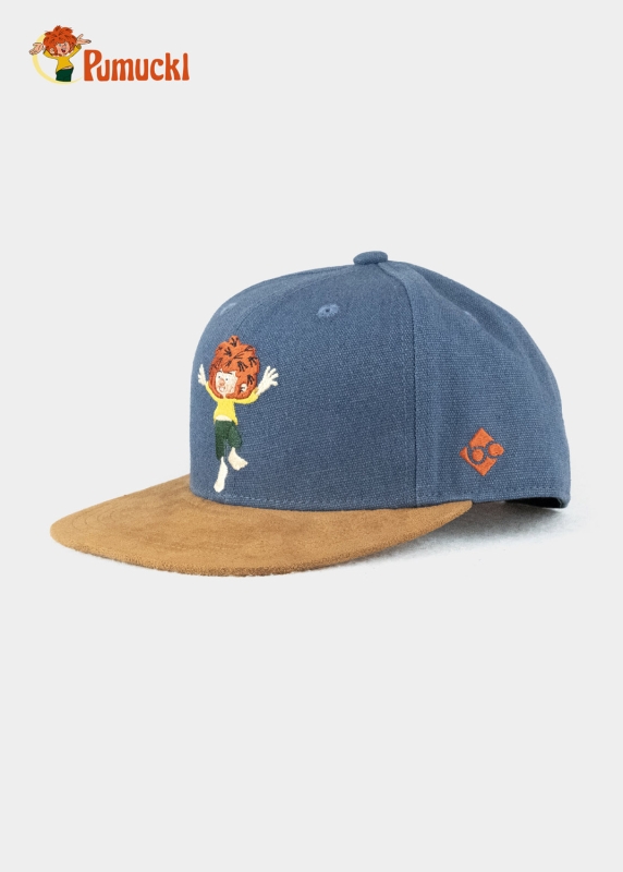 Cap "Pumuckl tanzt" - dunkelblau (Snapback)